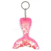 Mermaid Keychain Fashion Sequin Mermaid Tail Key Rings Accessories Car Luggage Algage Pendant Wholesale Keychains