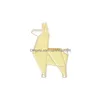 Pin Spettame creativa geometria Balco animale set 5 pezzi Koala Rabbit Dog Panda a forma di smalto Distintivi di vernice per ragazzi Pinio a spillo Gioielli Dhwjo