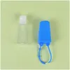 보관 병 항아리 여성 화장품 플라스틱 병 투명한 리필 가능한 손 소독제 저장 용기 항아리 사인 소매 DHSTZ