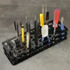 Organizzatori di supporti per rack di stoccaggio per cacciaviti per cassetta degli attrezzi per cacciavite a croce esagonale Kit di strumenti RC 63 fori 221128