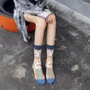 Women Socks European American Styles Oil Painting Men Boy Girl Printed Unisex Cotton