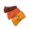 Bandeaux Hiver chaud bandeau tricot bandeaux de laine élastique laine tricoté tête enveloppement filles bohème bandeau accessoires Drop Del Dhscx