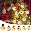 Decorazioni natalizie Luce a LED Allegro per la tavola di casa Regali di Natale Ornamenti di Natale Anno Navidad Noel Decor 221125