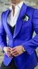 Costumes pour hommes Blazers Taille personnalisée Jacquard Groomsmen Blanc Groom Tuxedos Châle Revers Hommes Mariage Bal Homme Blazer Veste avec pantalon Ensemble 221128