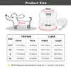 Dog Collars Leashes Soft Dog Cat Harness Vest No Pull Padded Pet Chihuahua Puppy Harness Leash Set Adjustable For Small Medium Dogs French Bulldog 221125