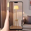 Floor Lamps Tripod Design Led Living Room Study Bedroom Bedside Lamp Creative Vintage Solid Wood Ambient Lights Home Deco