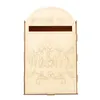 Andra evenemang Festtillbehör gör-det-själv-träbröllopsbrevlåda Royal Mail Style Ornament Postbox Kortlådor Dekorationer 221128