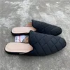 Pantoufles Design classique velours mode femmes Mules couverture orteils plat extérieur pantoufle tendance 2022 printemps automne chaussures décontractées femme
