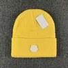 2023 Winter goose knitted hat designer solid color warm wool hat 12 colors 1