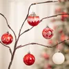 Decoraciones navideñas Valery Madelyn 30 piezas bolas de 6 cm para árbol adornos de plástico azul colgantes para el hogar 221125