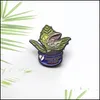 Alfinetes Broches Esmaltados Alfinetes Vaso De Flores Planta Feliz Broche Grão De Café Trend Joker Distintivo Joias 1474 E3 Drop Delivery Dhgarden Dh2Fm