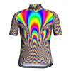 Racing jassen 9 kleurontwerp fietsentrui korte mouw fietsjack kleding MTB CrossMax Road Ride Mountain Sportswear Bike Neuder