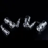 Chinafairprice Q008 Smoking Pipes Dab Rig Glass Water Bong Tool Quartz Banger Nail 10mm/14mm/18mm Male Female 6 Models