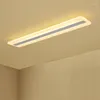 Ljuskronor minimalism akryl modern led tak ljuskrona ljus för säng vardagsrum belysning yta monterade lamparas de techo