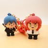 Chainsaw Man Keychain Japanese Anime Charm Pochita Devil Marchma Electric Bag Schoolbag Pendant