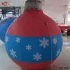 games Advertising Inflatables & activities 2m 7ft Fun Pvc Inflatable Toy Multicolor Sphere Shape Christmas Ornament Ball Decoration balloon