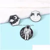 Pins Brooches Personality Cartoon Space Astronaut Brooches 3Pcs Set Funny Enamel Paint Badges For Children Alloy Pin Shirt Jewelry Dhxpg