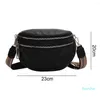 Sacs de soir￩e Casual Creative Bag Creat Pu Leather Couleur solide Simple Female Sacs Femme pour femmes Designer Fille