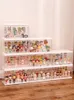 صناديق التخزين صناديق أكريليك الأعمى مربع العرض أرقام عرض النموذج Case Model ArtCrafts Box Toy Doll Organizer 221128