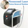 Picosekund lasertatueringsavdelningsenhet Utrustning Q Switch ND YAG Laser Skin Rejuvenation 4 Probes Pico Laser Machine Godkänd