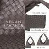 Вечерние сумки бренд SC Бренд веганский кожаная сумка бродяга ручной работы с тканой женской сумочкой большой мощность.