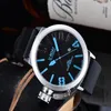 Wristwatches 2021 Men's Rubber Watchband Automatic Machinery Square Watches U Boat Wristwatch Luxury Watch216V