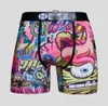 Mens Ice Polyester Boxer Shorts Printed Animation Comfortable Sports Boxer Underwear Short Pants