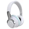 H2 sans fil Bluetooth casque écouteurs BASS HIFI casque stéréo universel téléphone ordinateur sur l'oreille casque avec lumière LED