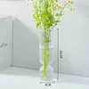 Vazen Home Decor Glass Vaas woonkamer Decoratie Plant Potten Decoratieve container Plant Hydroponische desktopkleur Transparant vase 221126