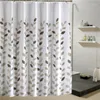 Shower Curtains Curtain For Bathroom With 12 Hooks Polyester Fabric Machine Washable Waterproof