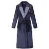 Men's Sleepwear Winter Flannel Men Robe Nightwear Plus Size Nightgown Thick Coral Fleece Home Clothes Loungewear Loose Bathrobe 4XL 221124