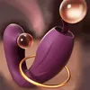 Sex Toy Massager Wearable g Point Suction Clit Sucker Vibrator Clitoris Stimulator Vibrating Dildo Tongue Licking Toy for Women Female