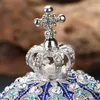 Storage Bottles 1pc Crown Trinket Jewelry Box Collectibles Ring Holder Necklace Earrings Birthday Gifts