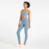 Active Set Abs loli Kvinnors sportkl￤der Yoga Set Gymkl￤der 2 -stycken Push Up Strappy Sports Bh High midjetr￤ning Leggings Sportdr￤kter