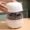 Afvalbakken Fashion Desktop Trash Can Creative Luxury Dustbin Bin Huishoudig Mini Bed afval Bin Tea Tafel Kleine vuilnisbak 221128