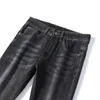 2022 Nuovi JEANS chino Pantaloni pantaloni da uomo Stretch Autunno inverno jeans attillati pantaloni di cotone lavati dritto business casual F01