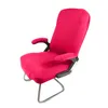 Krzesła obejmuje rozciągliwe okładkę fotela biurowego z podłokietnikiem miękkim na biurko