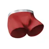 Underpants Boxer Briefs Men's Underwear Breathable Sexy Solid Color Comfortable Shorts L-4XL