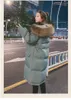 Trench-Coats Femme Cadeau De Noël Hiver Femmes Mode Vers Le Bas Long À Capuche Parkas Coton Vestes Épais Femme Manteau Chaud Vêtements S-2XL