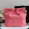 Original Quality New Style 22 Tote Bag Designers Women Handbags Designer Shoulder Handbag 35CM Shiny Calf