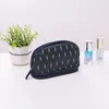 Arrows Two Layers Shell Cosmetic Bag Dual Compartment Makeup Bag Light Weight Multi Purpose Handbag JA035