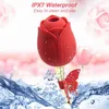 Sex toy massager with Butterfly Rose Sucking Vibrator 2 in 1 Nipple Oral Clitoral Suction Cup g Spot High Frequency Stimulator Toys for Women