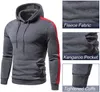 Mens Tracksuits Track Suits 2 Piece Autumn Winter Jogging Set Sweatsuits Hoodies Jackets och Athletic Pants Men Clothing 221128