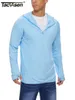 Camisetas al aire libre TACVASEN Verano 14 Zip UPF 50 Sudaderas con capucha AntiUV Piel para hombre Protección solar Camisetas Camisetas de pesca de secado rápido Jersey Tops 221128