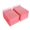 Greeting Cards 50pcsLot Pink Foam Envelope Bags Self Seal Mailers Padded Envelopes With Bubble Mailing Gift Packages 221128