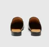 Scarpe con morsetto di design di marca di lusso Princetown uomo pantofola vestito mocassino pantofola scivolo oxford nero bianco appartamenti in vera pelle con scatola 35-46