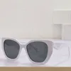 숙녀 단색 PR 19ZS 선글라스 디자이너 파티 안경 여성 무대 스타일 최고 고품질 패션 고양이 눈 프레임 크기 52-18-140 원래 상자 포함