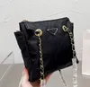 Designer Parachute Package Klassische Retro-Kettentasche Diamond Quilted Stray Bags Umhängetasche Umhängetasche