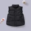 B 2 2 D 1 0 R Gilet senza maniche Gilet in piumino caldo invernale Abbigliamento da esterno sportivo