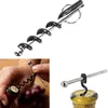 Mini Red Wine Corkscrew Beer Keychain Creative Multifunctional Stefless Steel Opener